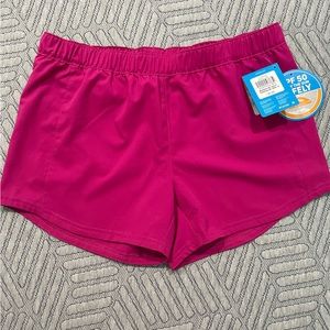 Columbia, Tamiami pull on shorts, women’s, fuchsia